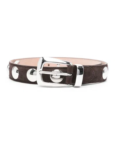 KHAITE SUEDE BELT