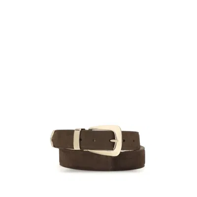 KHAITE SUEDE BENNY BELT