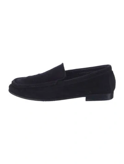 Pre-owned Khaite Suede Loafers In Blue