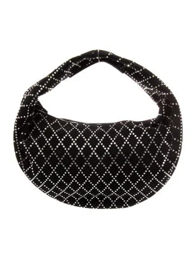 Pre-owned Khaite Suede Shoulder Bag In Black