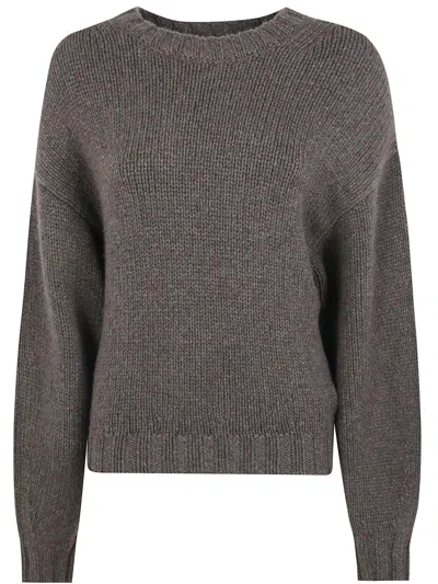 Khaite Sweater Cashmere "gemma" In Brown