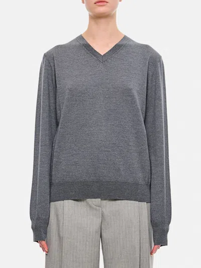 Khaite Sweater  Woman Color Grey In Black