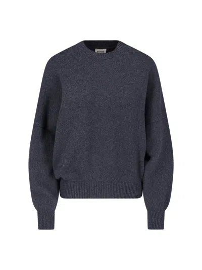 Khaite Sweater "margaux" In Gray