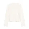 Khaite Darcy Merino Wool Sweater In Multicolor