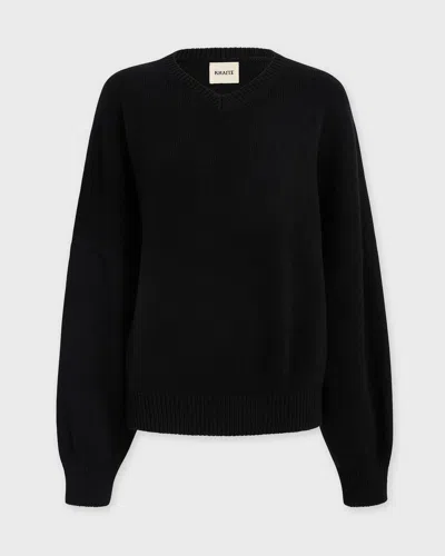 Khaite Tröja Wolfe Cashmere Svart