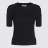 Khaite Sweaters Blue And Green In Black