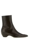 Khaite Sybil Ankle Boot In Multi