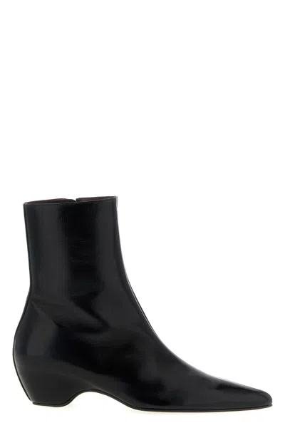 Khaite 'sybil' Ankle Boots In Black