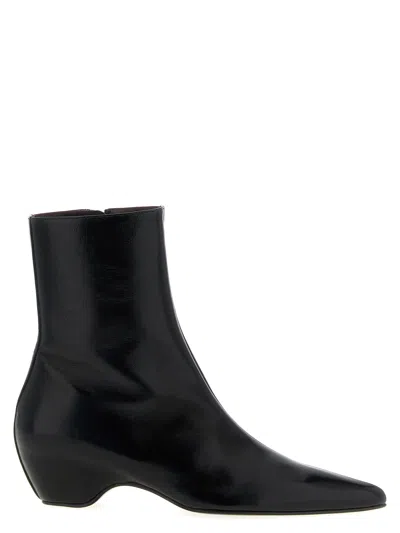 Khaite 'sybil' Ankle Boots In Black