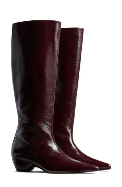 Khaite Sybil Pointed Toe Boot