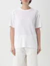 Khaite Womens White Mae Brand-patch Cotton-jersey T-shirt In White