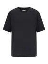 Khaite Black Samson T-shirt In Black
