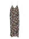 Khaite Taja Floral-print Silk-chiffon Maxi Dress In Multi