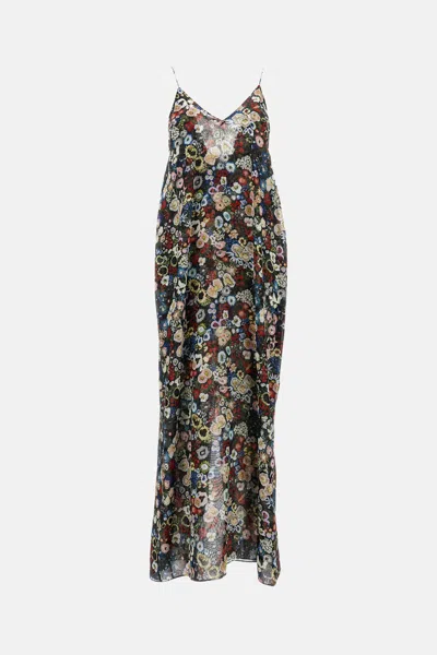 Khaite Taja Dress In Multi