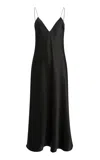 Khaite Taja Satin Maxi Dress