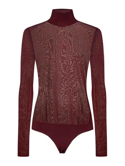KHAITE TOP - ROJO OSCURO