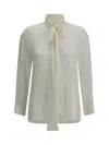 Khaite Tash Shirt In Cream