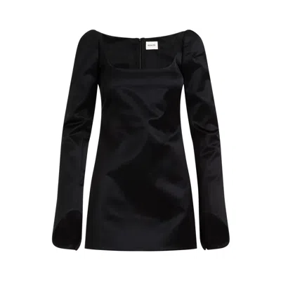 Khaite Tate Satin Dress