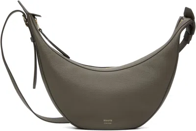 Khaite Taupe Small Augustina Crossbody Bag