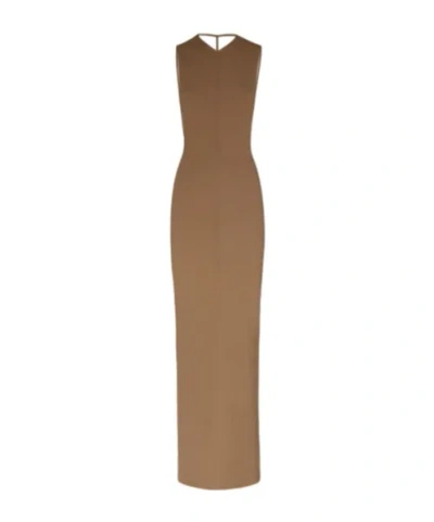 Khaite Teri Bare Back Medium-length Dress