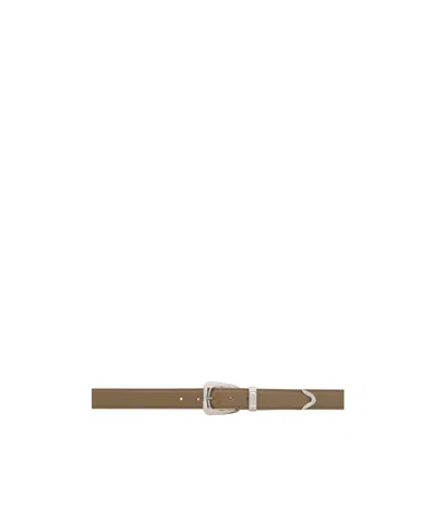 Khaite The Benny Belt In Brown
