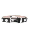 Khaite The Benny Belt With Studs