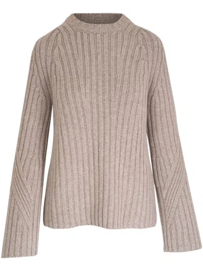Khaite The Calvin Sweater In Neutral