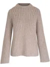 Khaite The Calvin Sweater In Beige