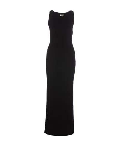 KHAITE KHAITE CREWNECK SLEEVELESS DRESS
