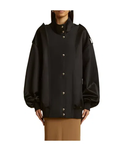 KHAITE KHAITE THE FARRIS DROP SHOULDER BOMBER JACKET