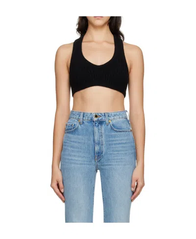 Khaite The Gioco Bralette In Blue