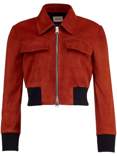 KHAITE THE HECTOR ZIP-UP BOMBER JACKET