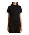 Khaite The Helene Ribbed T-shirt In Black