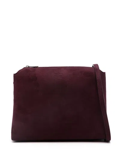 Khaite The Lina Cross Body Bag In Bordeaux