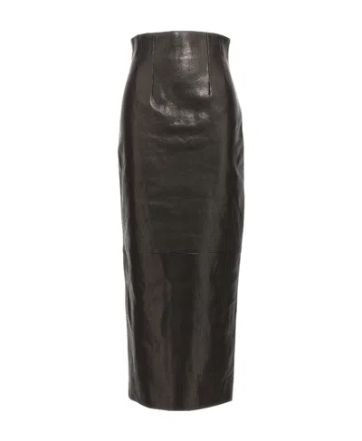 KHAITE KHAITE LOXLEY HIGH-WAIST SKIRT