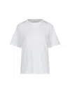 Khaite Women White Mae T-shirt, Xs Luxury T-shirts For Women Darveys In White