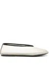 Khaite Womens Mercy Leather-trim Mesh Pumps Beige Comb In Neutrals