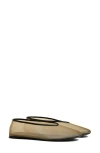Khaite Womens Mercy Leather-trim Mesh Pumps Beige Comb In Black / Beige