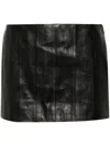 Khaite Meelar Mini Skirt In Black