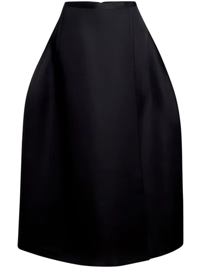 Khaite The Meelar Miniskirt In Black