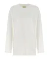 Khaite The Morton Jersey Top In White