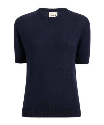 KHAITE KHAITE THE PIERRE SHORT-SLEEVED JUMPER