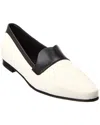 Khaite Pippen Loafers Aus Canvas Mit Lederbesatz