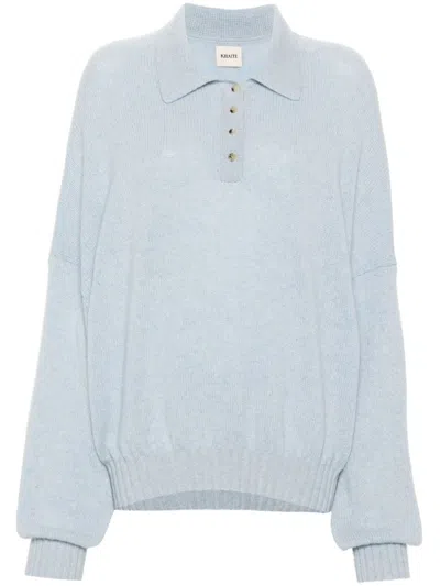 Khaite The Rene Pullover In Navy