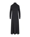 Khaite The Richie Midi Dress In Black