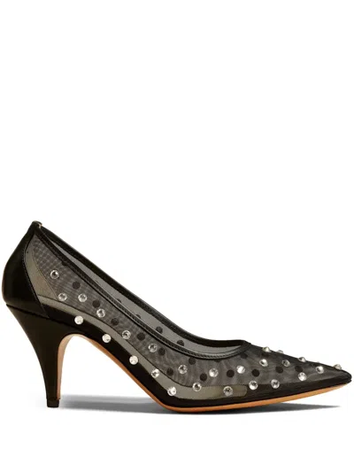 KHAITE THE RIVER 75MM MESH PUMPS