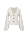 KHAITE 'THE SCARLET' CARDIGAN