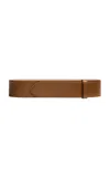 Khaite Theo Waist Belt In Brown