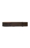 Khaite Theo Waist Belt In Brown