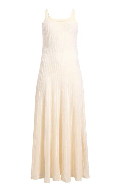 KHAITE THORA KNIT MAXI DRESS
